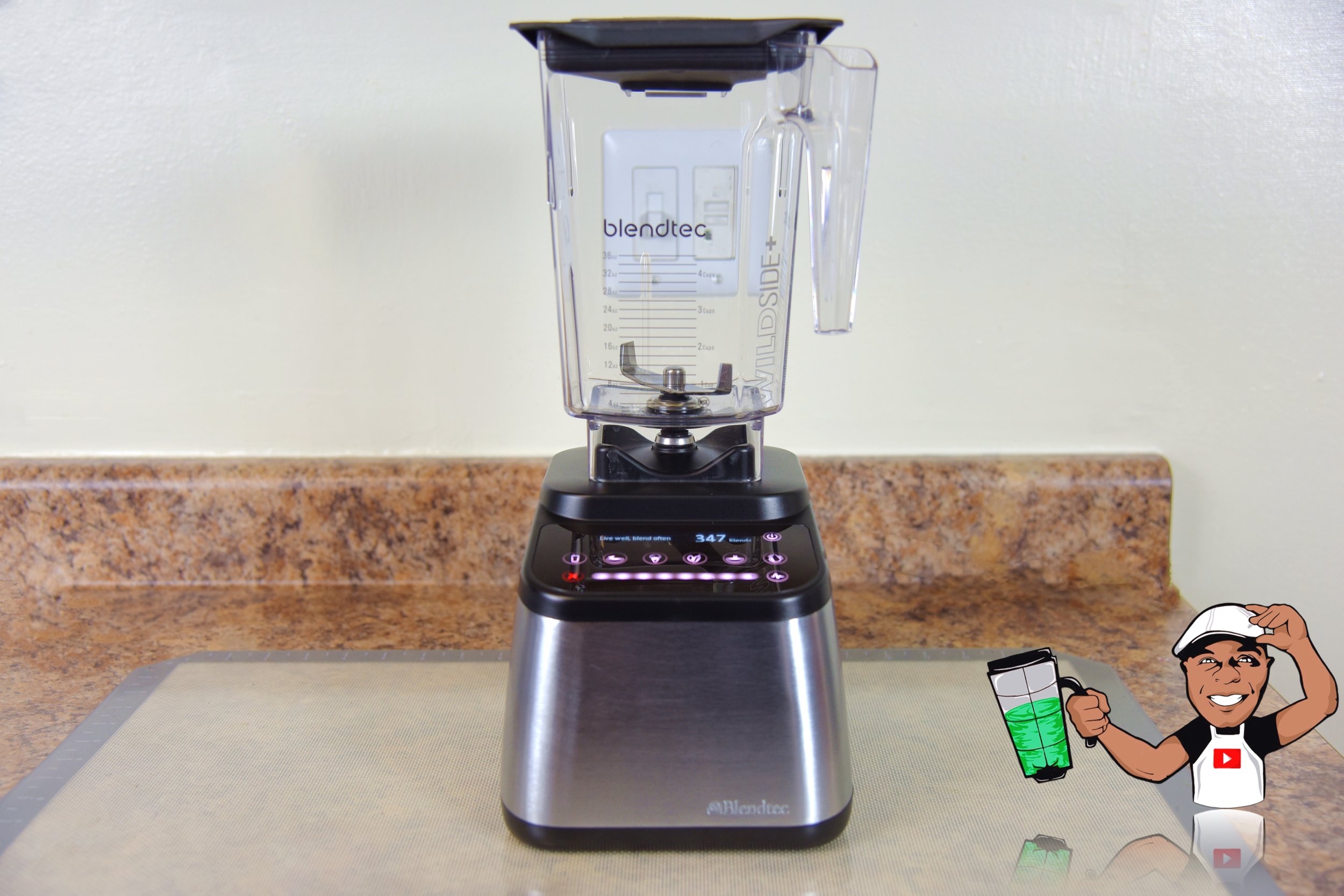 Blendtec Professional 800 Full Review — With Henry | Get original recipes, reviews and discounts off of premium Blenders | shipping to The United States and the