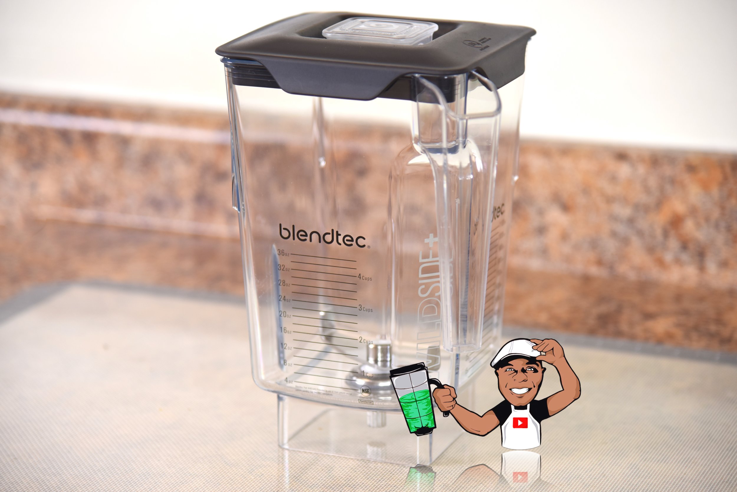 Blendtec Pro 750 Blender with WildSide+ and Mini WildSide+ Jars