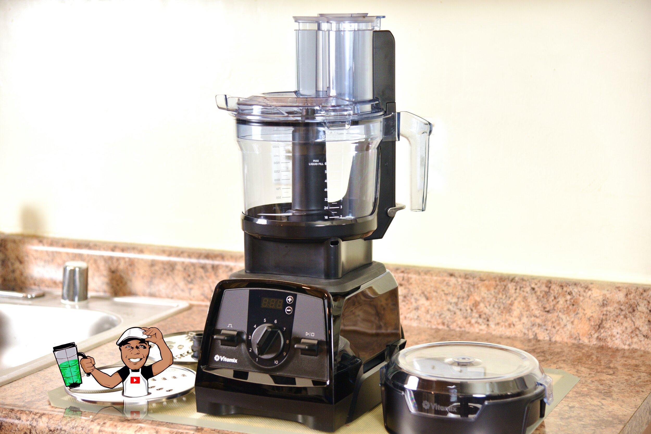 Vitamix Food Processor Attachment — Blending With Henry, Get original  recipes, reviews and discounts off of premium Blenders