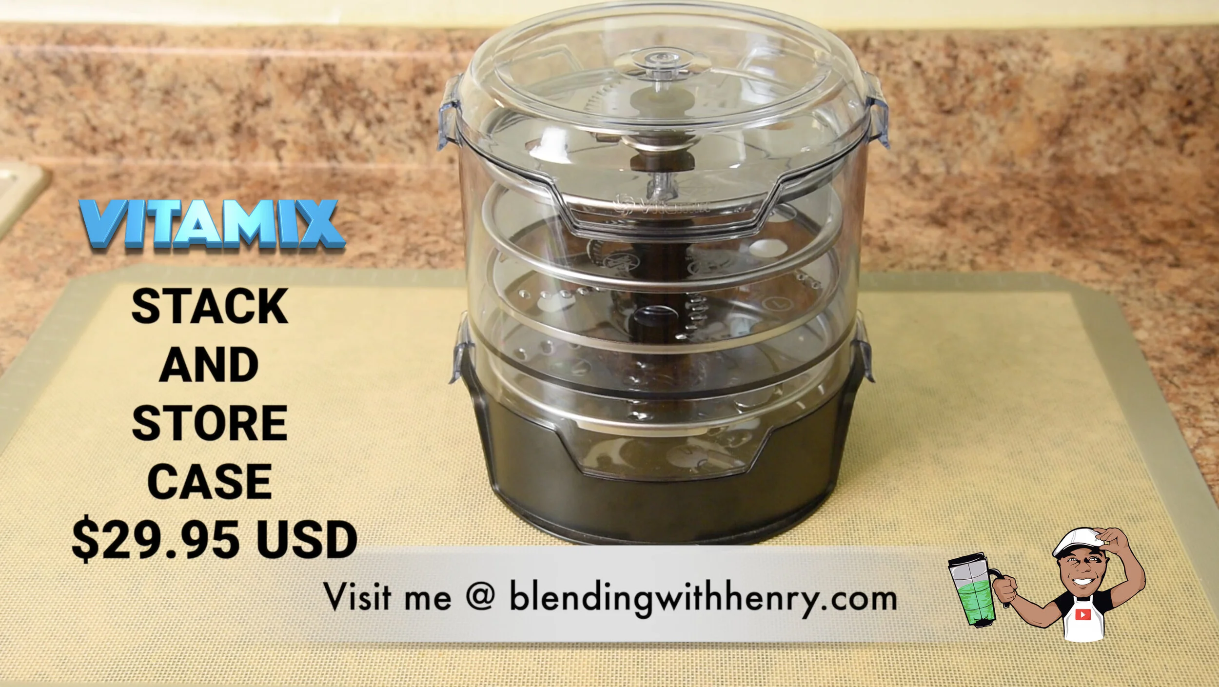 VITAMIX 48OZ STAINLESS STEEL CONTAINER REVIEW — Blending With Henry, Get  original recipes, reviews and discounts off of premium Blenders