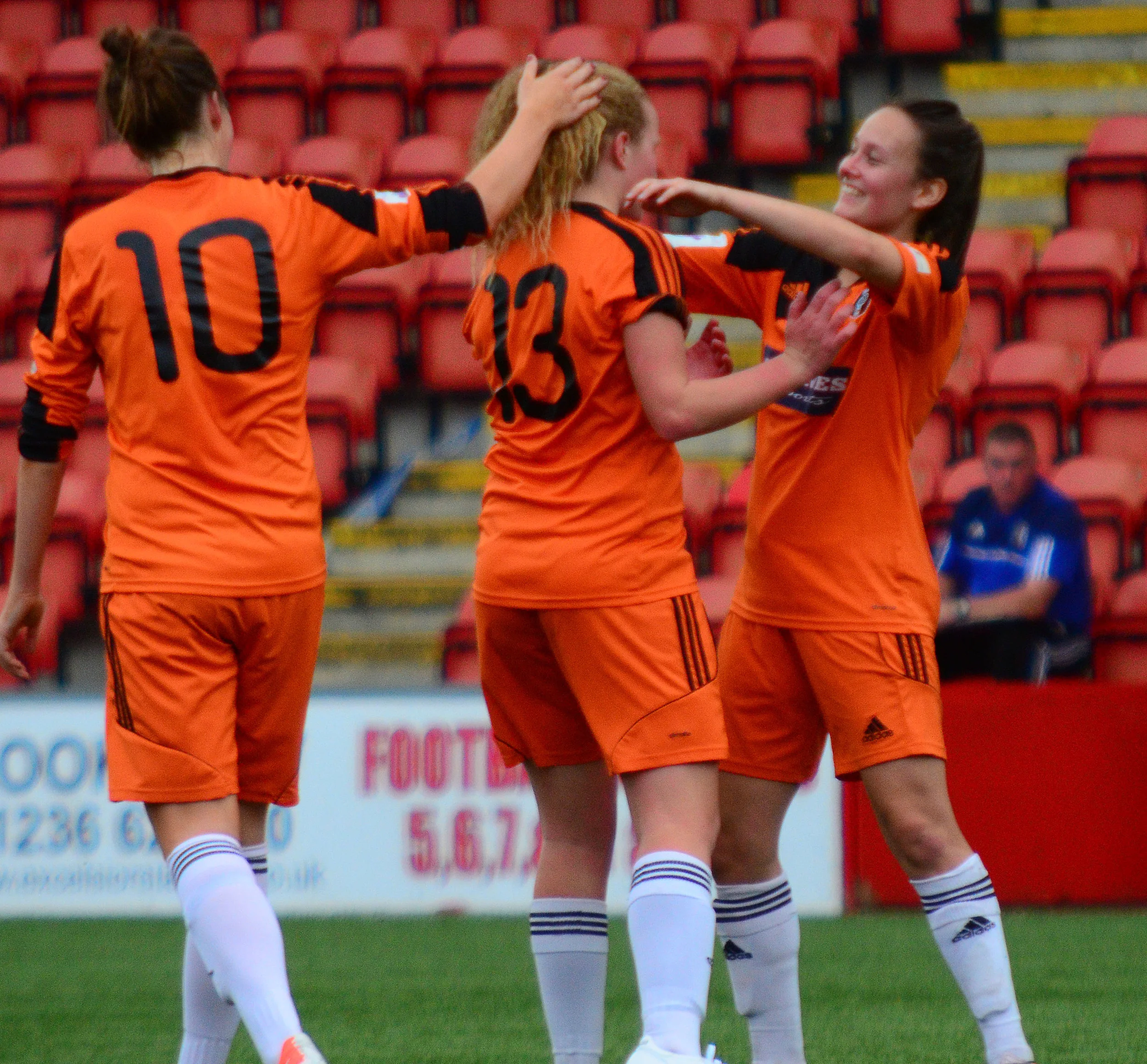 Courtney Whyte & Abbi Grant Celebrate. Image by Graeme Berry