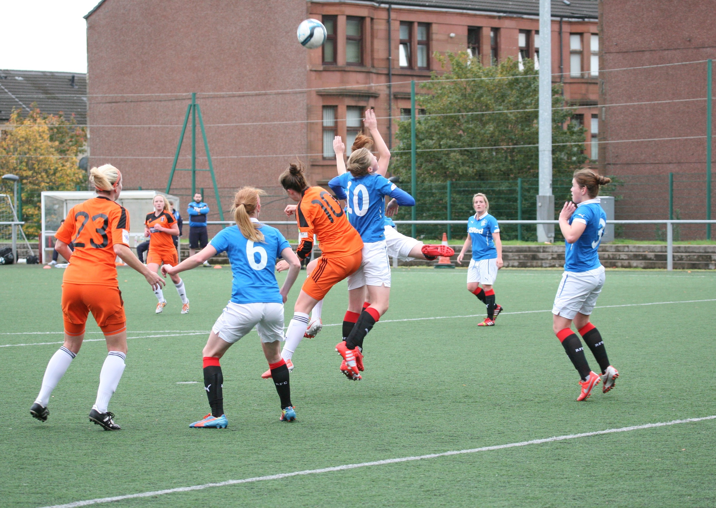 City on the attack.