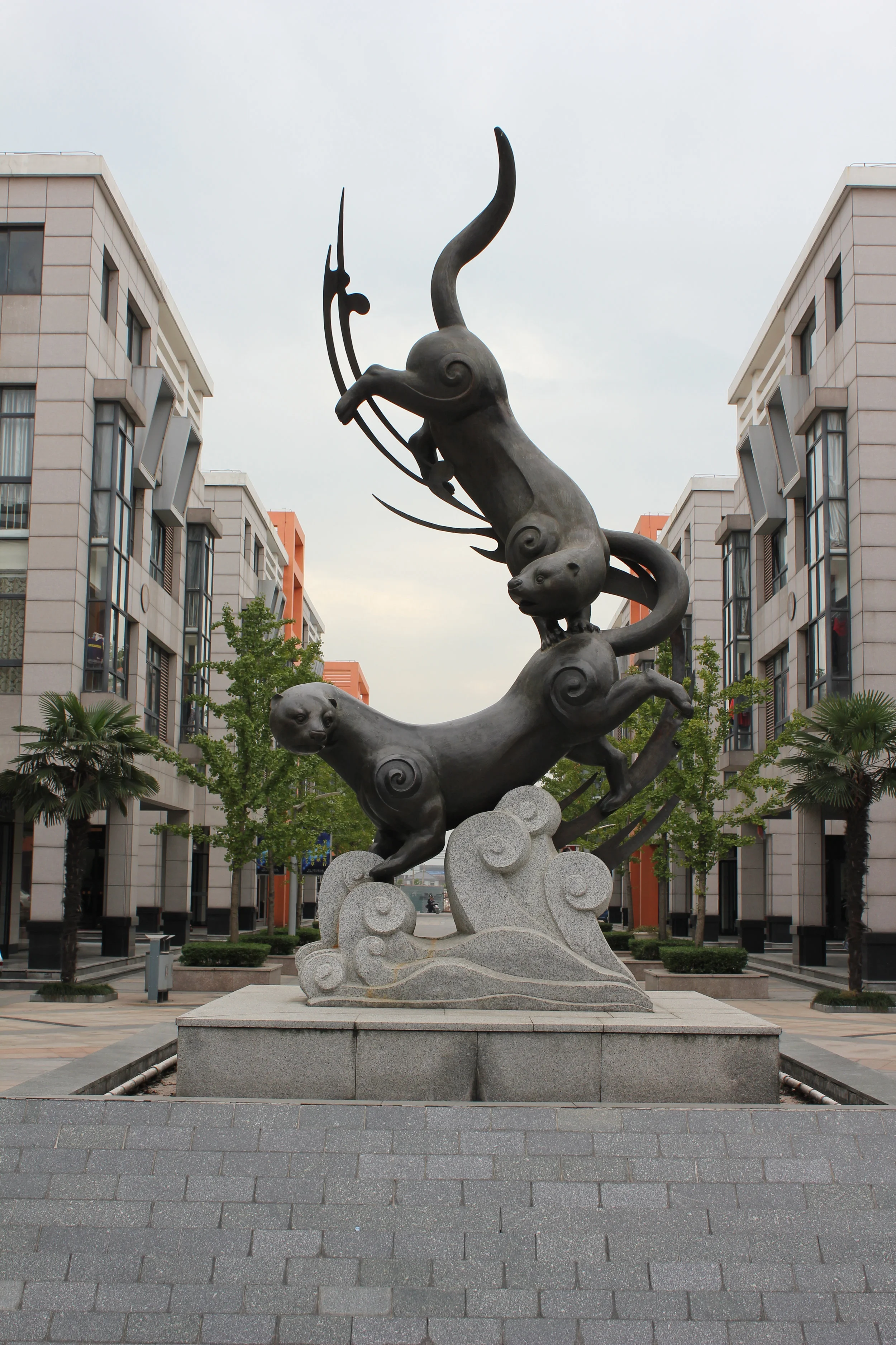 Just in case visitors are confused about what the majority of the goods they're buying comes from, the China Fur Market in Yuyao offers a reminder. It felt and looked like an empty outlet mall. 