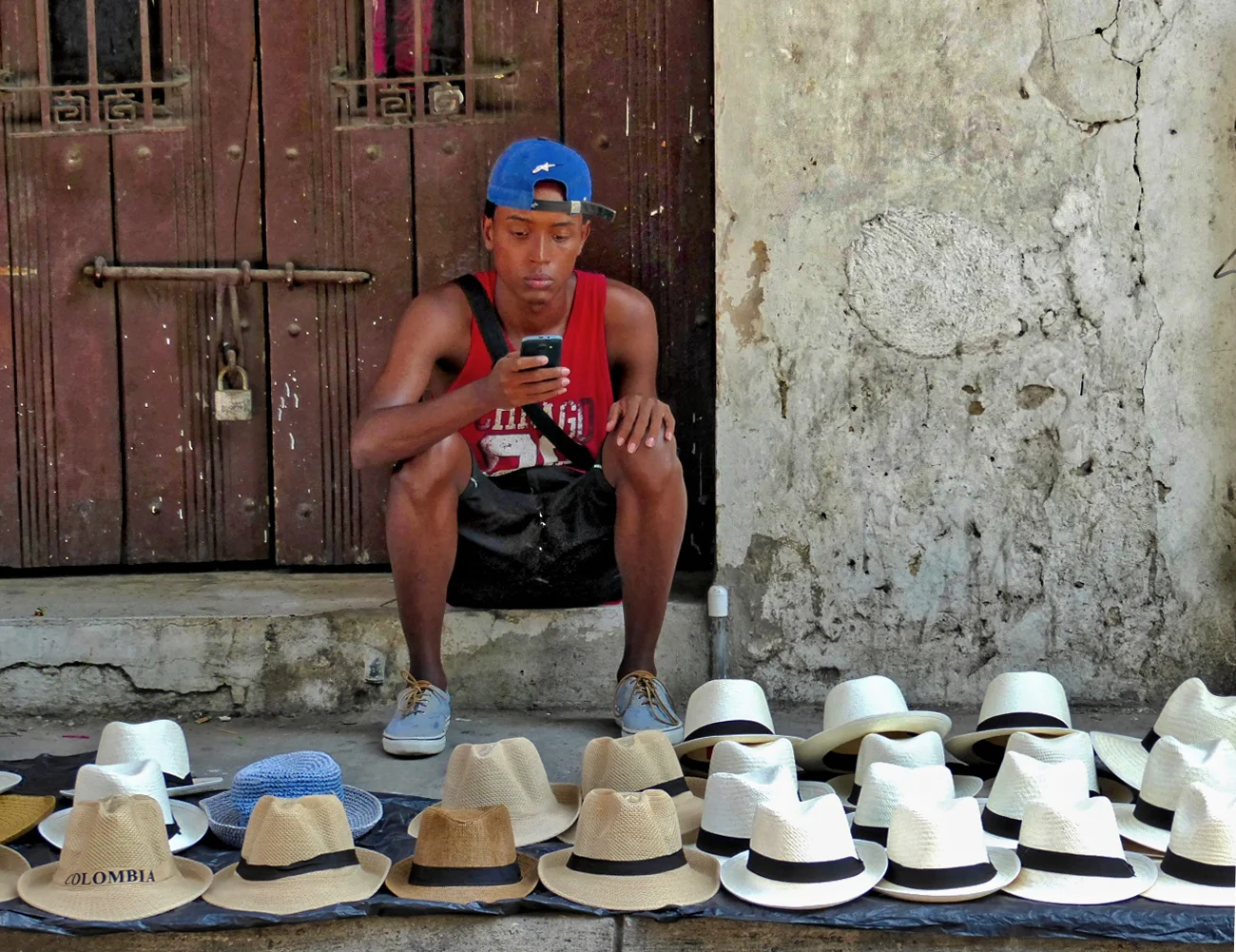 Colombian Street Vendor