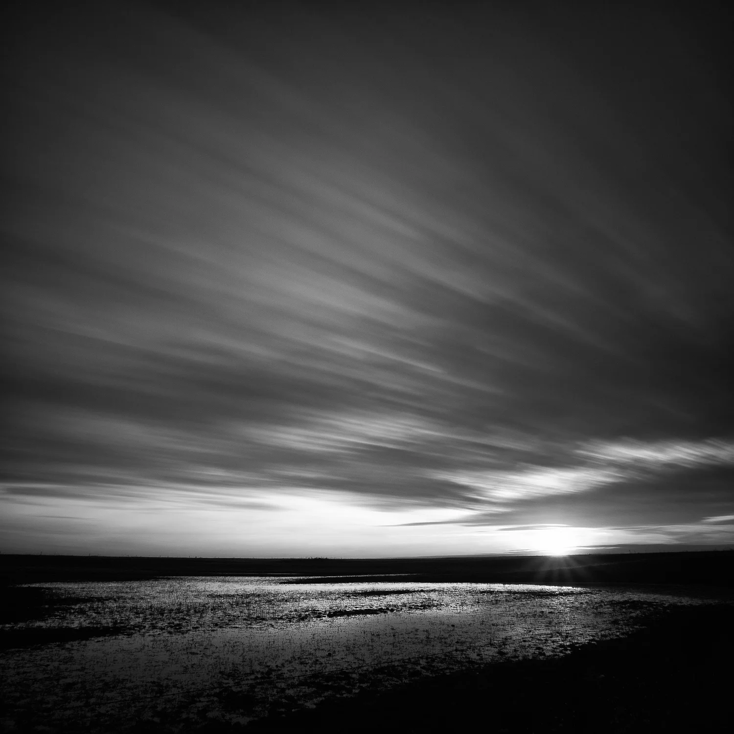 Storm Over Seasonal Wetland, Study 1, Placer County, California