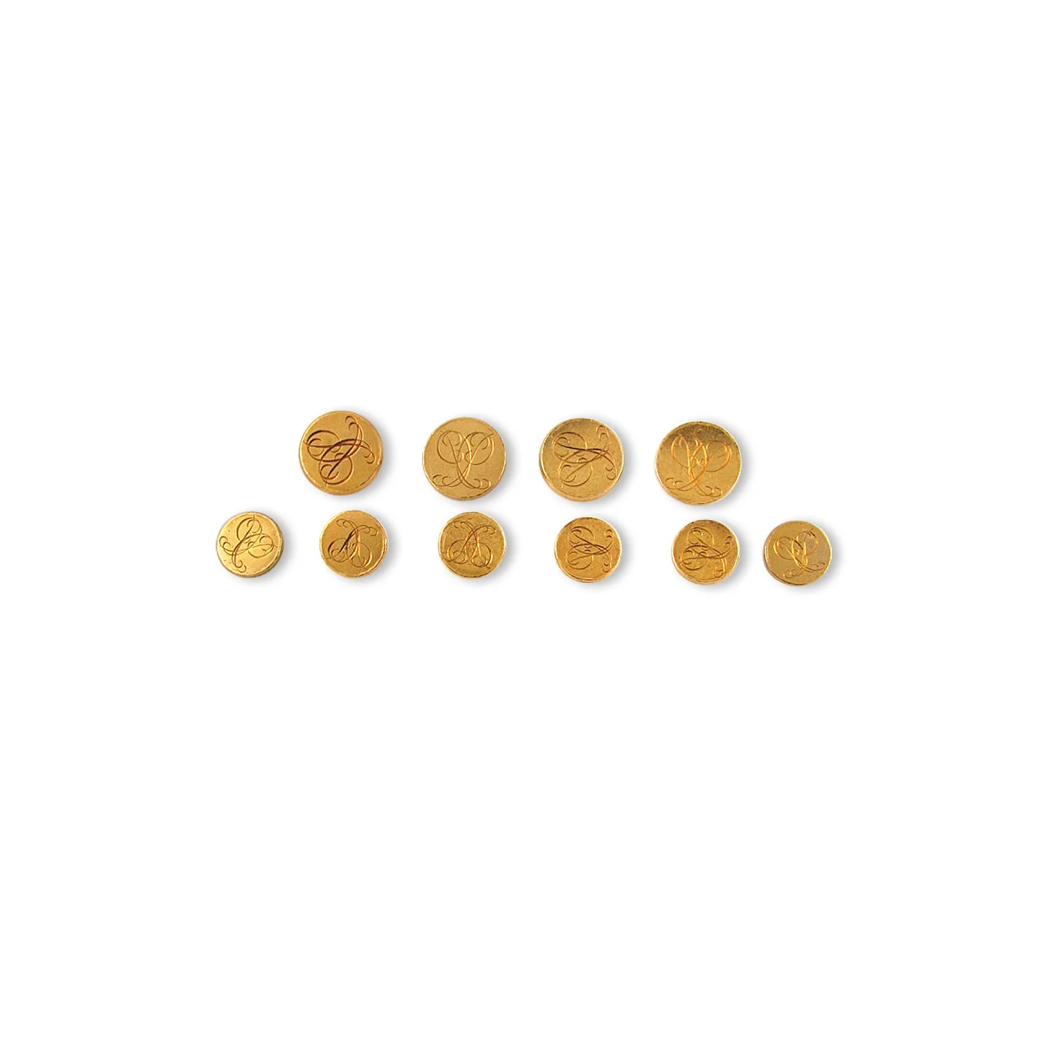 Bulgari Gold Buttons