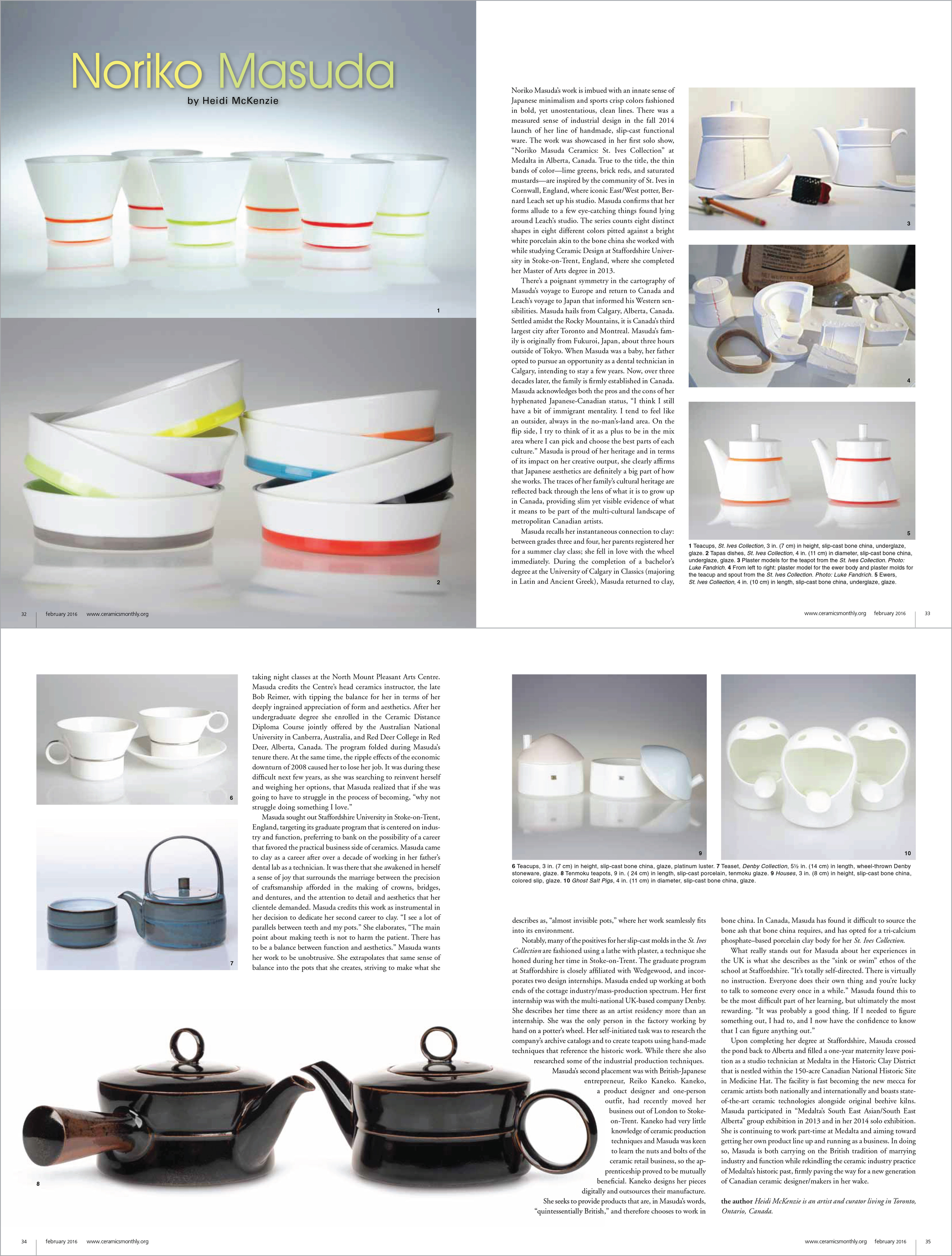 Originally published in February 2016 issue of Ceramics Monthly, pages 32-35. http://www.ceramicsmonthly.org . Copyright, The American Ceramic Society. Reprinted with permission.