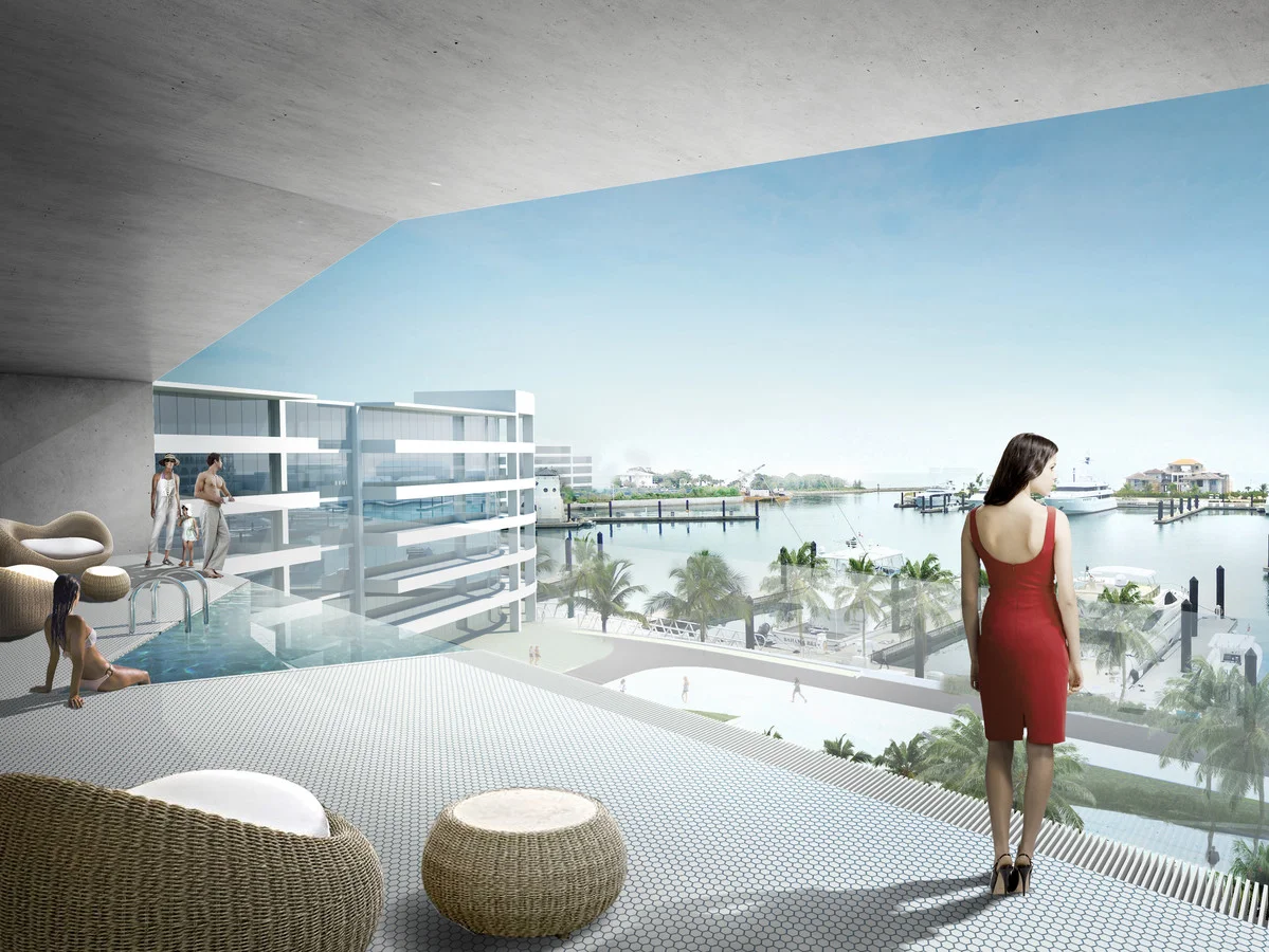 BIG . Honeycomb Albany Marina Residences Building 1 . Bahamas (9).jpg