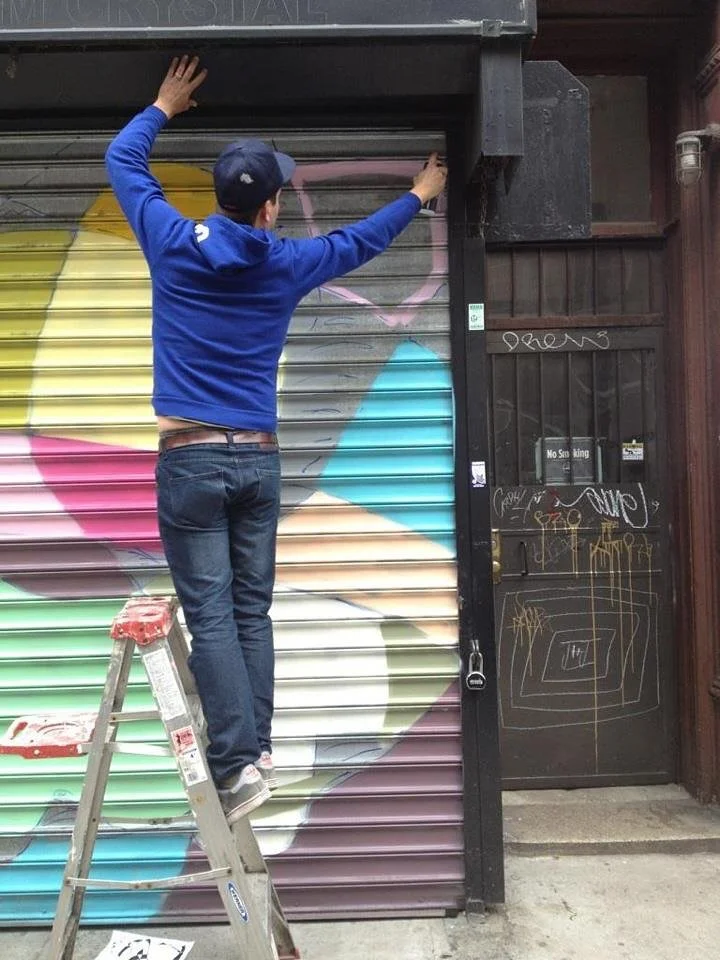 Throwback to 2014, Lower Eastside roll down. Broad daylight. With a forged &ldquo;permission&rdquo; agreement with the landlord and a phone number to call him if the cops stopped me. The phone number actually went to a friend&rsquo;s line who was poi