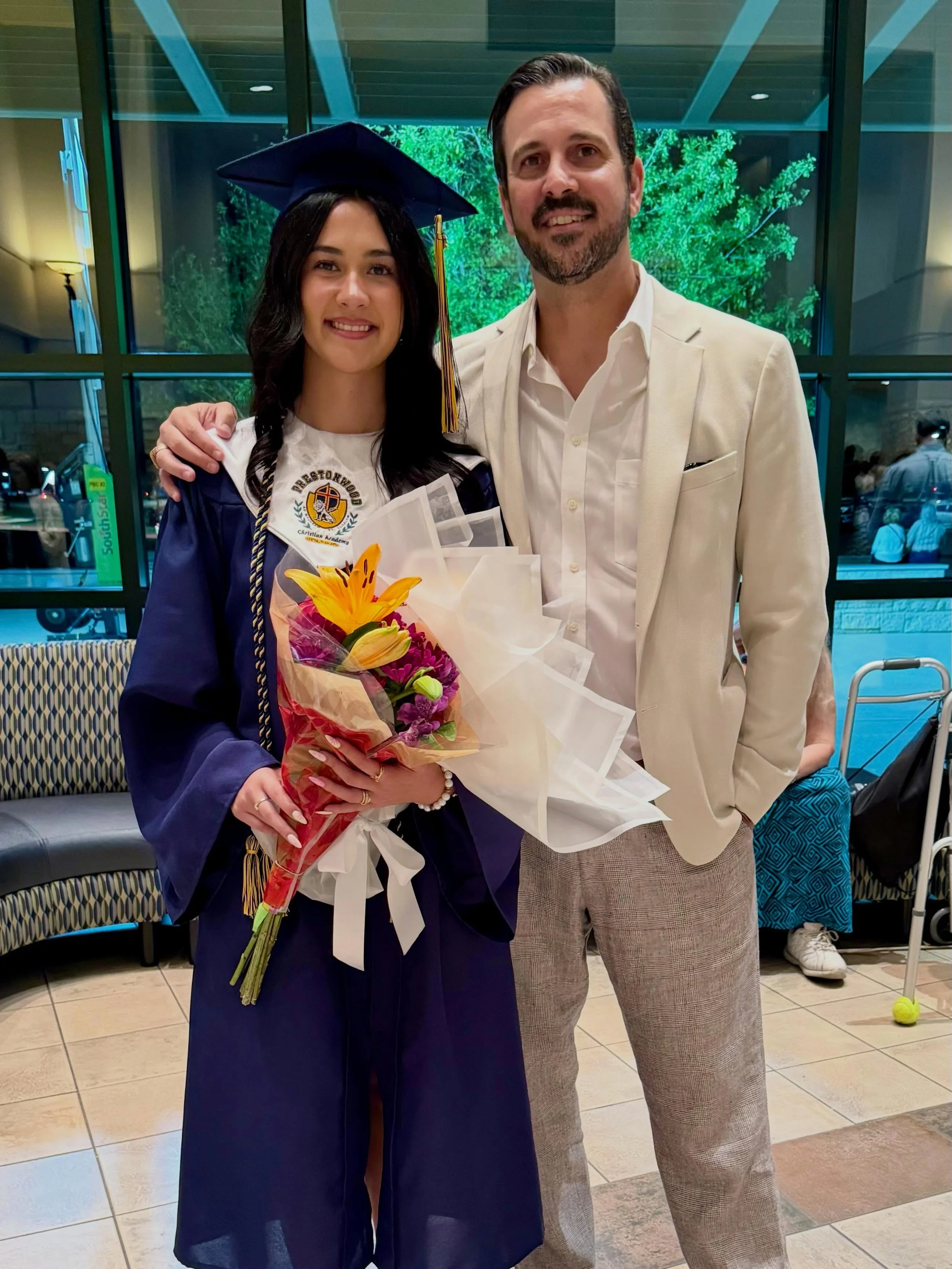 18 years have led to this day! Congratulations to my one and only Mia Rizzi for graduating HS. On to the next chapter!! @mia.rizzi