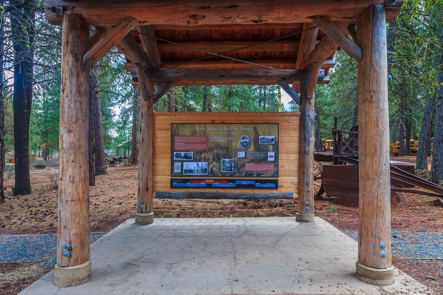 Interpretive Display Shelters & Pioneer Village Structures, Coll