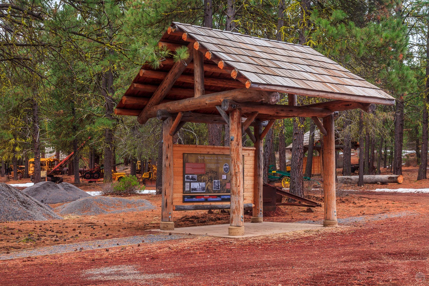 Interpretive Display Shelters & Pioneer Village Structures, Coll
