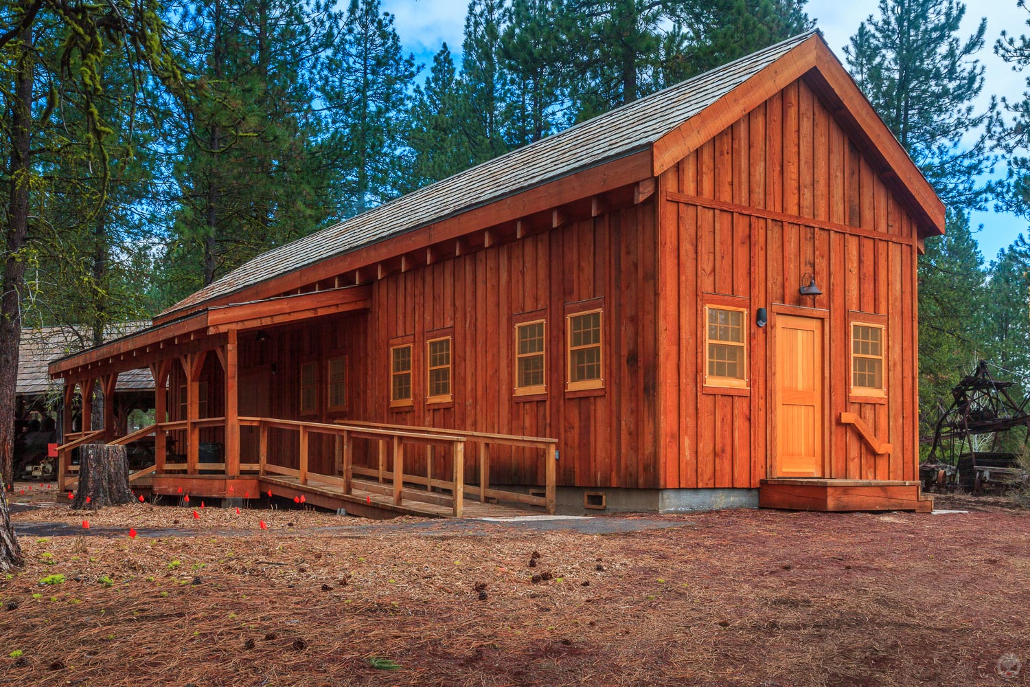 Interpretive Display Shelters & Pioneer Village Structures, Coll