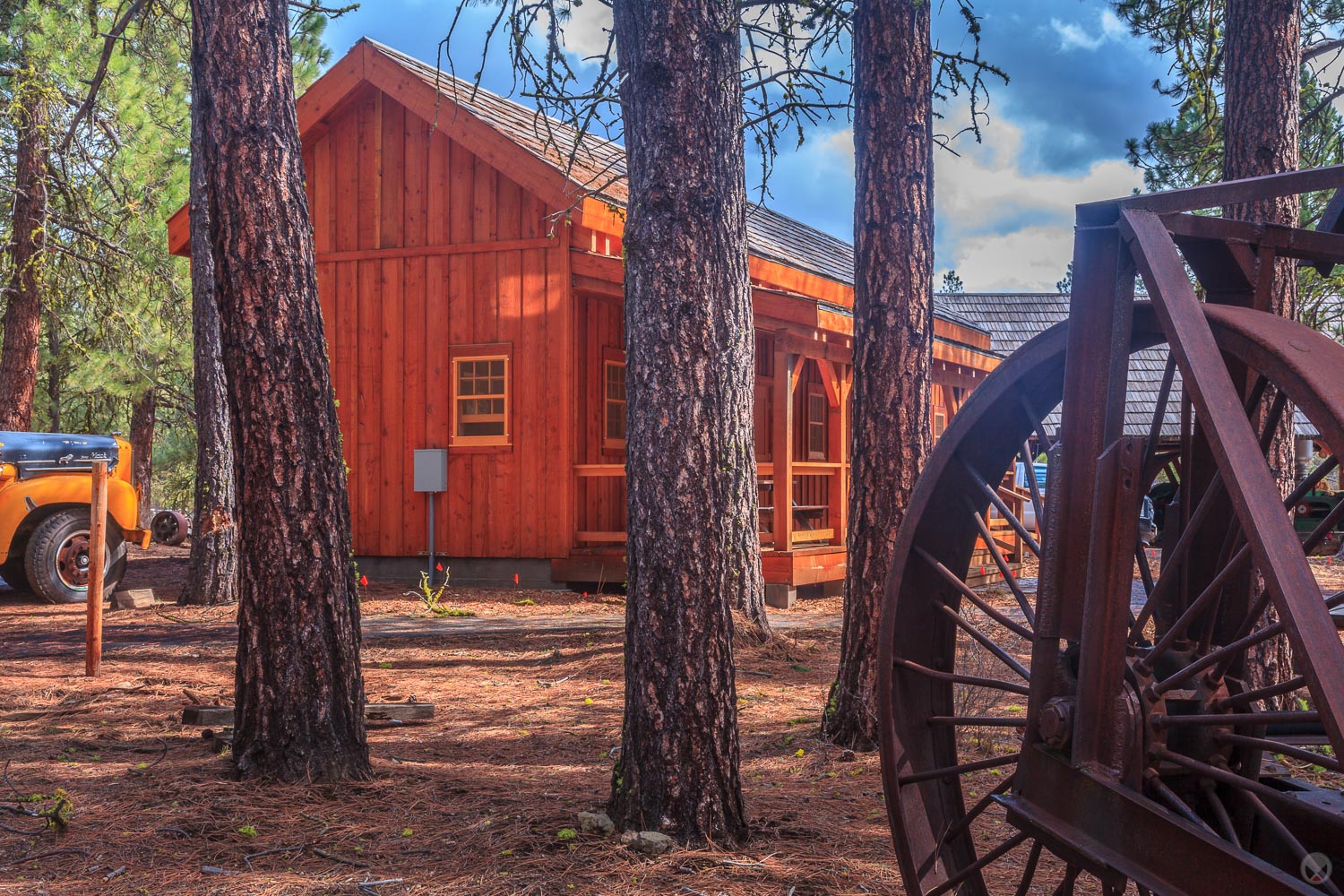 Interpretive Display Shelters & Pioneer Village Structures, Coll