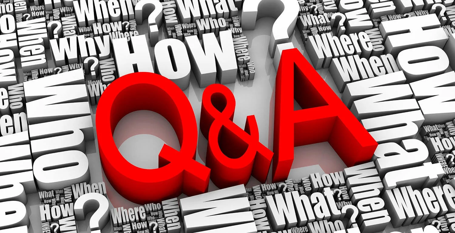 Frequently Asked Questions (part 1)
