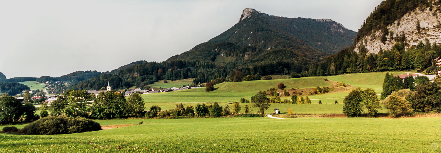 The landscape near Mondsee.