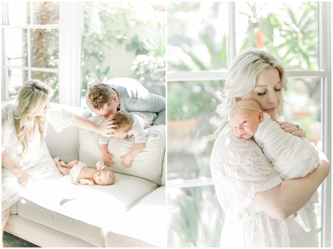 The Calhoun Family, Jennifer + Kole + Knox + Baby Lennox Calhoun, Newport  Beach Photographer, Orange County Newborn Photographer, Newport Beach  Newborn Session, Cori Kleckner Photography