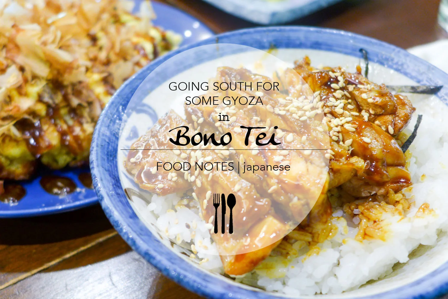 Going South for Some Japanese Dishes and Gyoza in Bono Tei