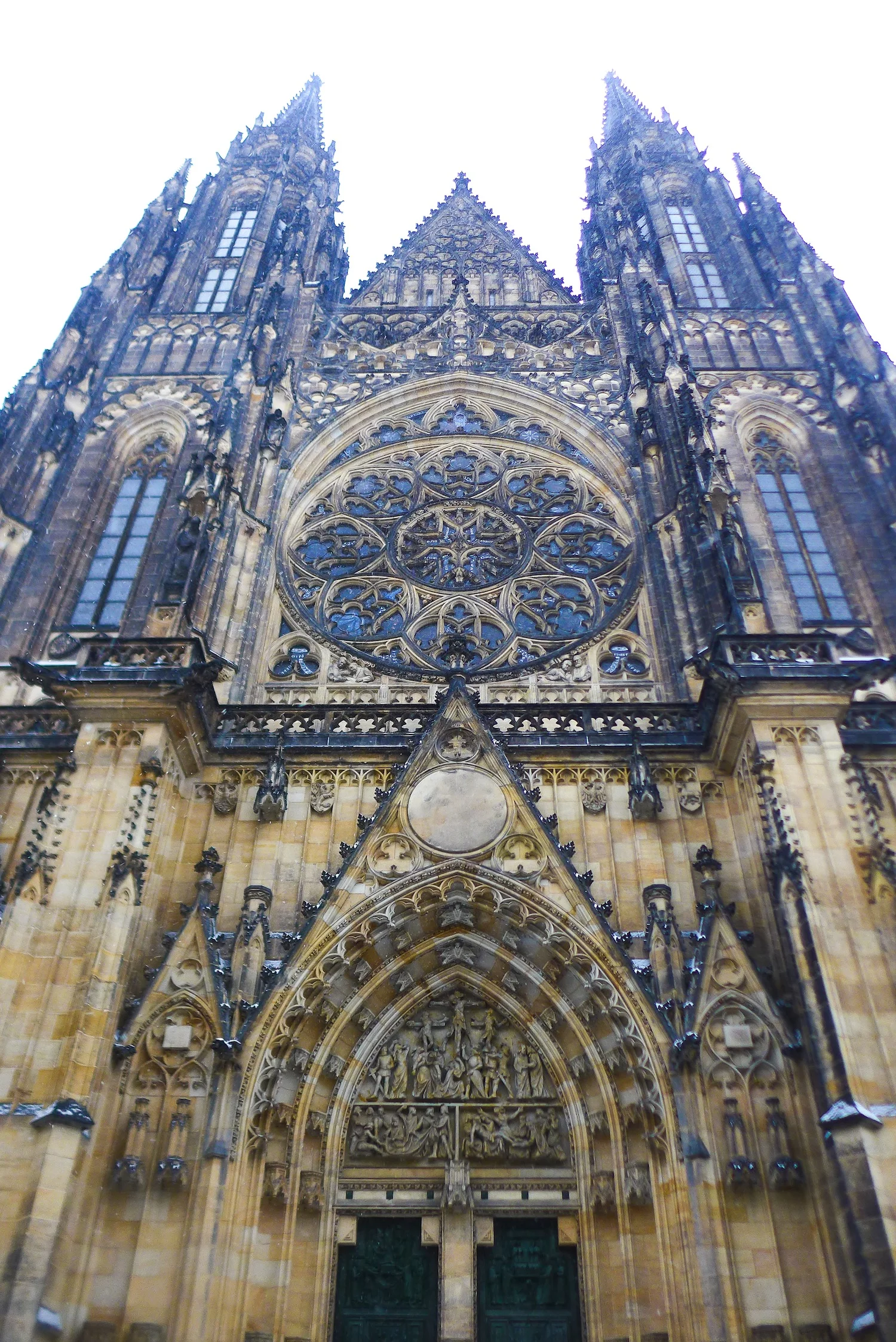 The magnificent Vitus' Cathedral was nothing short of what I expected it to be. More so, it surpassed my wildest expectations. Truly a Gothic masterpiece this spiritual symbol of the Czech state is.