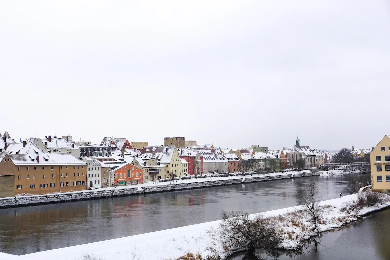 The Old Town of Regensburg with Stadtamhof