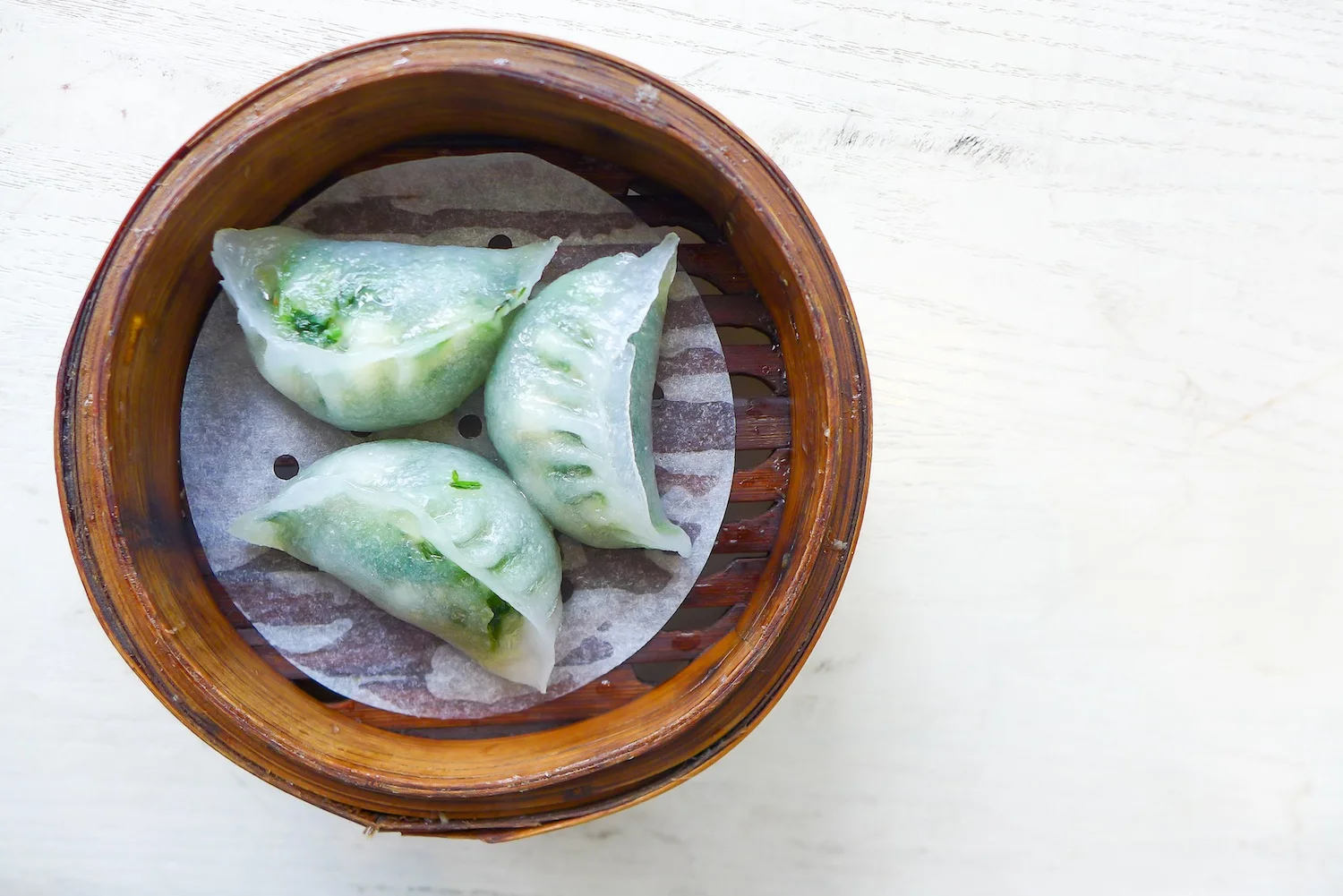Steamed Shrimp and Spinach Dumpling (the best!)