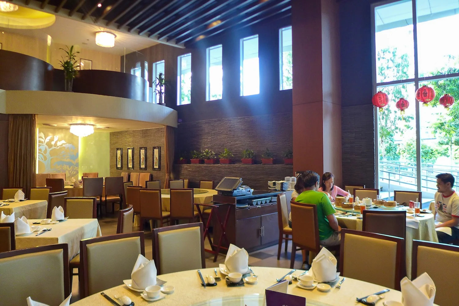 Interior of Crystal Jade Dining IN