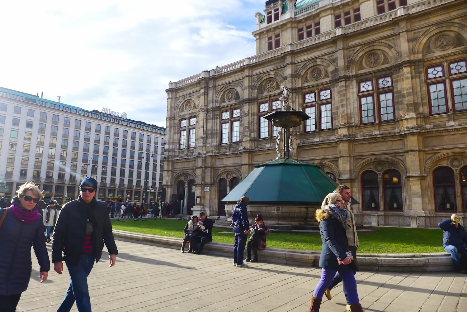 Side of the Vienna State Opera
