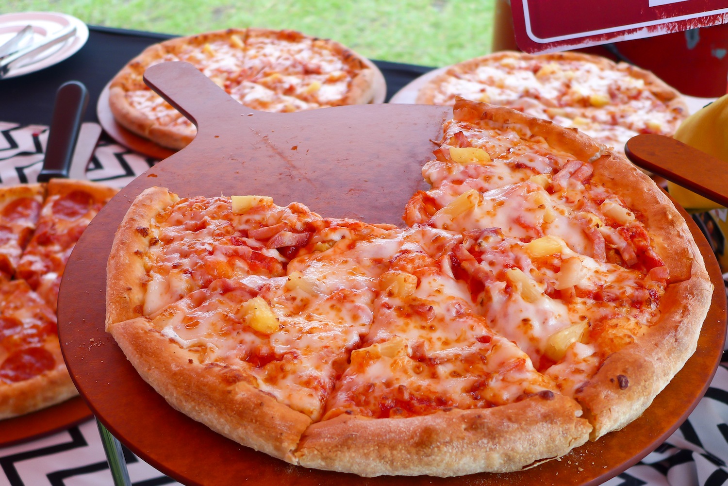 The infamous Papa John's pizza