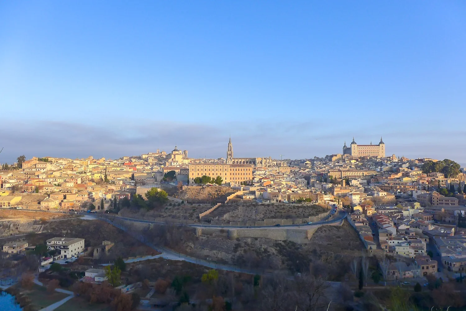 Hilly and Walled Toledo