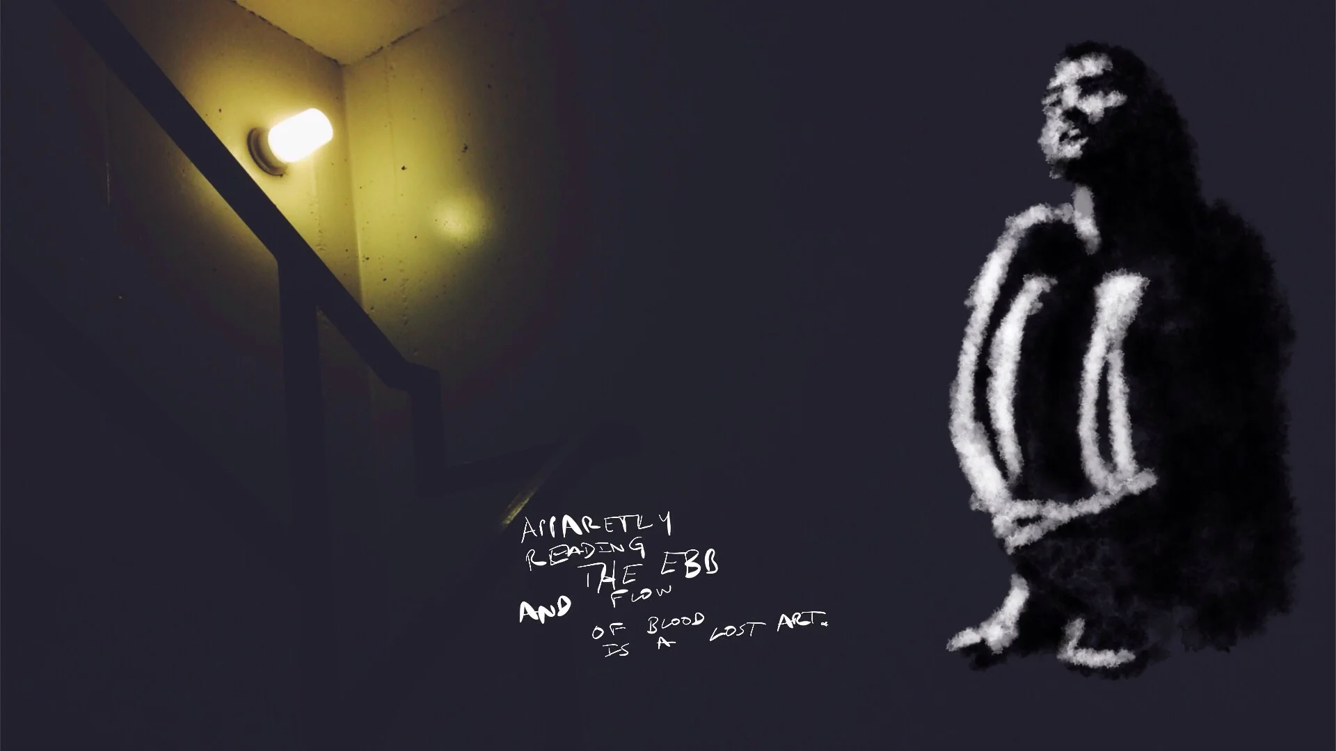 #JawnADay 2014-11-01 Apparently reading the ebb and flow of blood is a lost art.