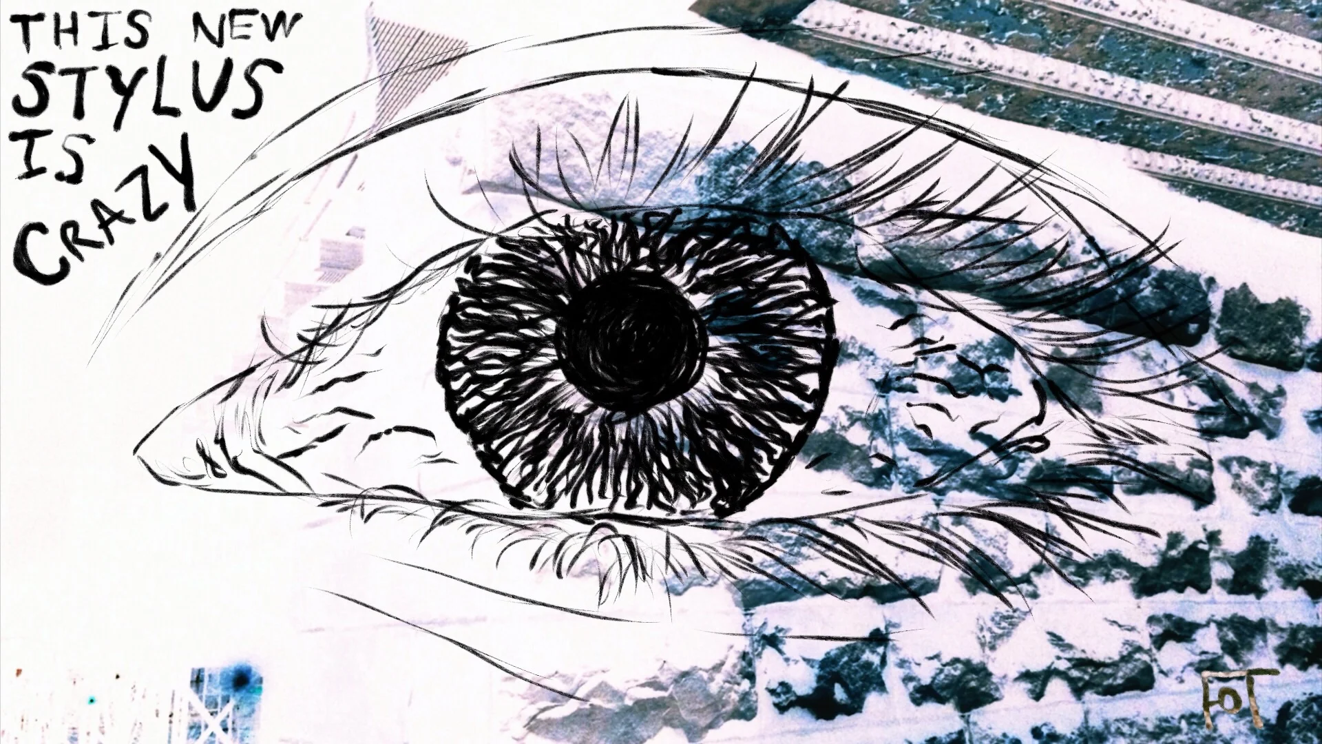 #JawnADay 2014-11-16 This new stylus is crazy.