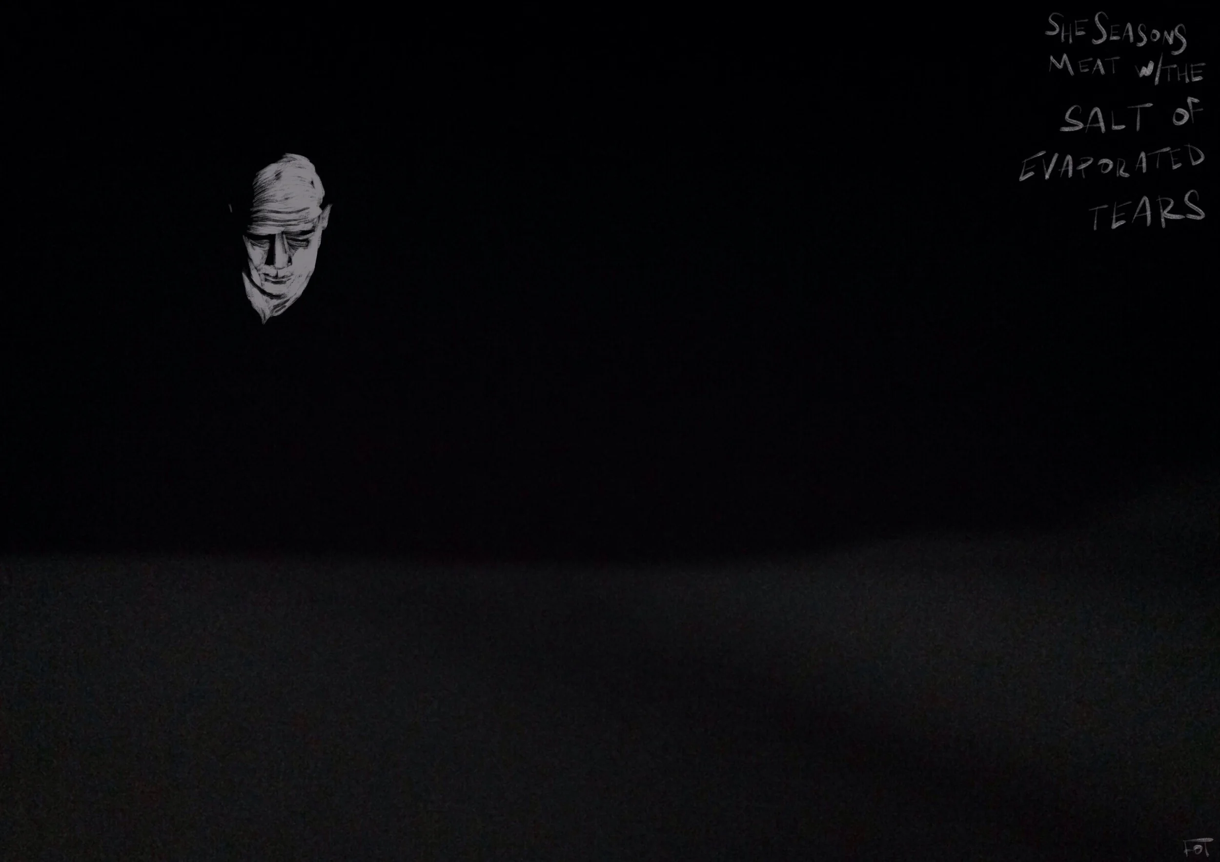 #JawnADay 2014-12-01 She seasons meat with the salt of evaporated tears.