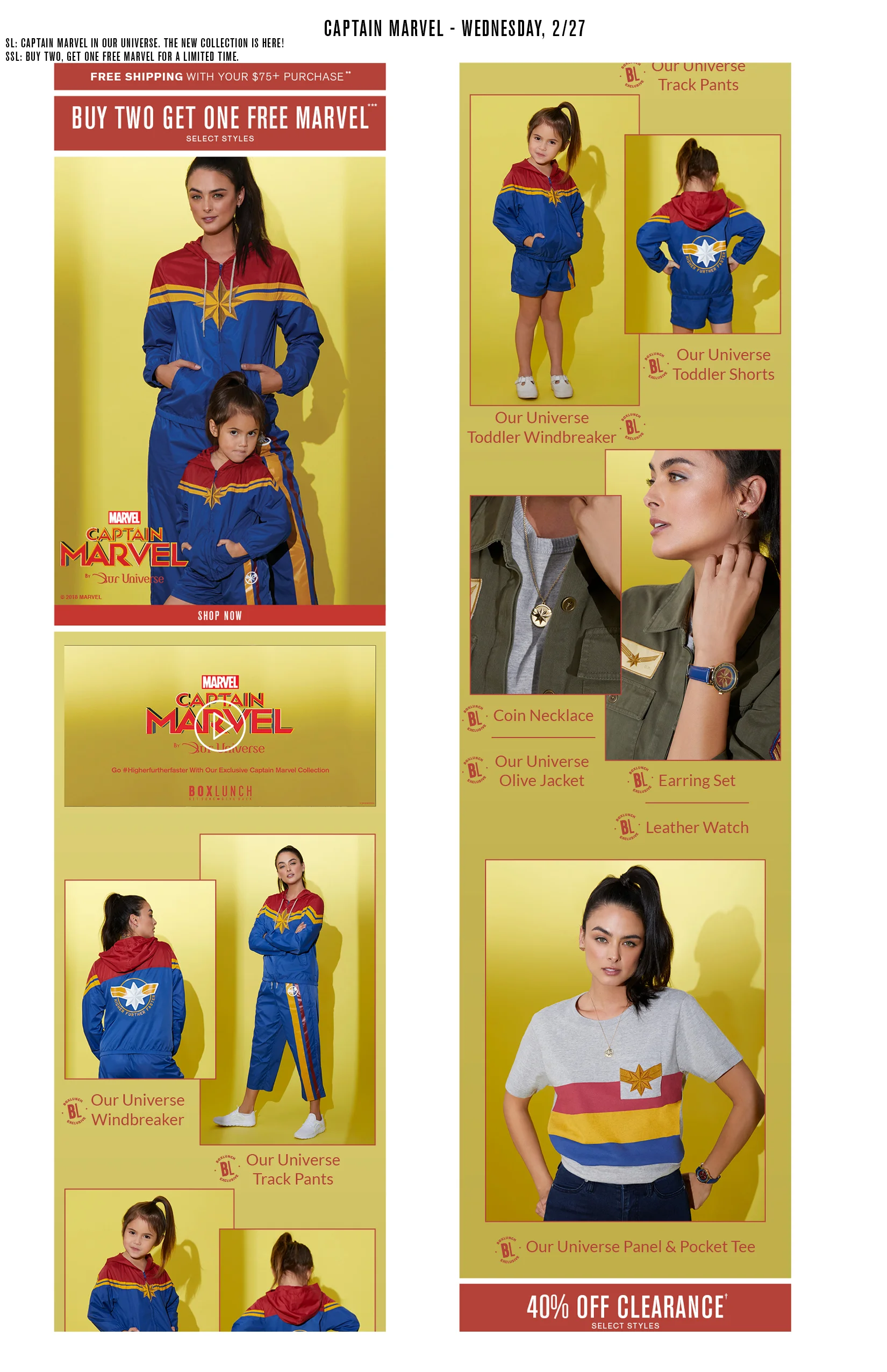 boxlunch captain marvel