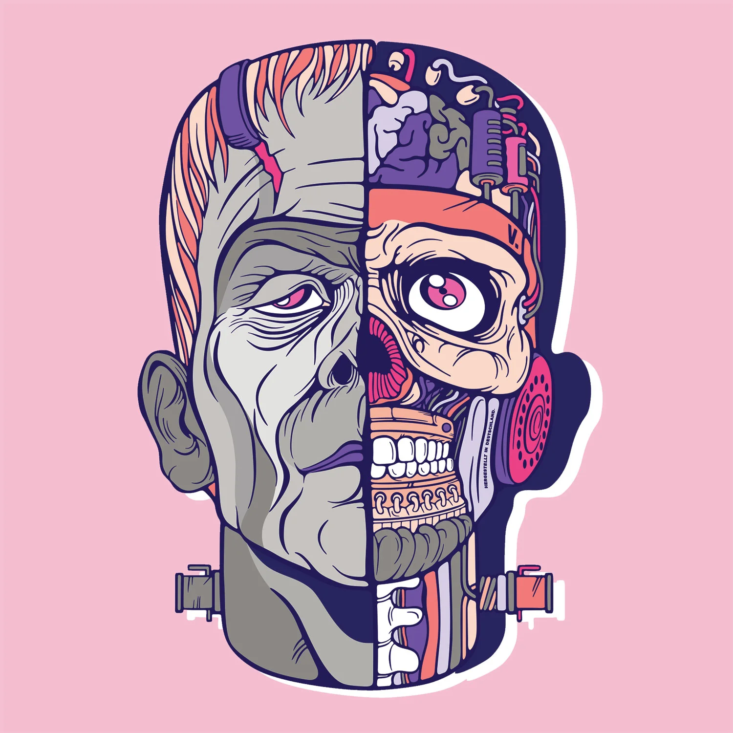 BÜRO UFHO - Frankenstein illustration