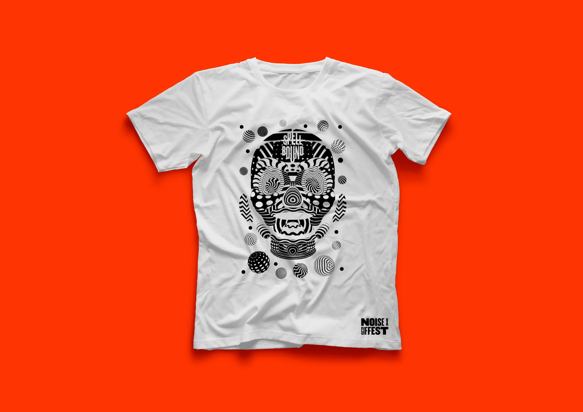 GIF Fest SG branding identity - GIF Fest graphic T-shirt design.