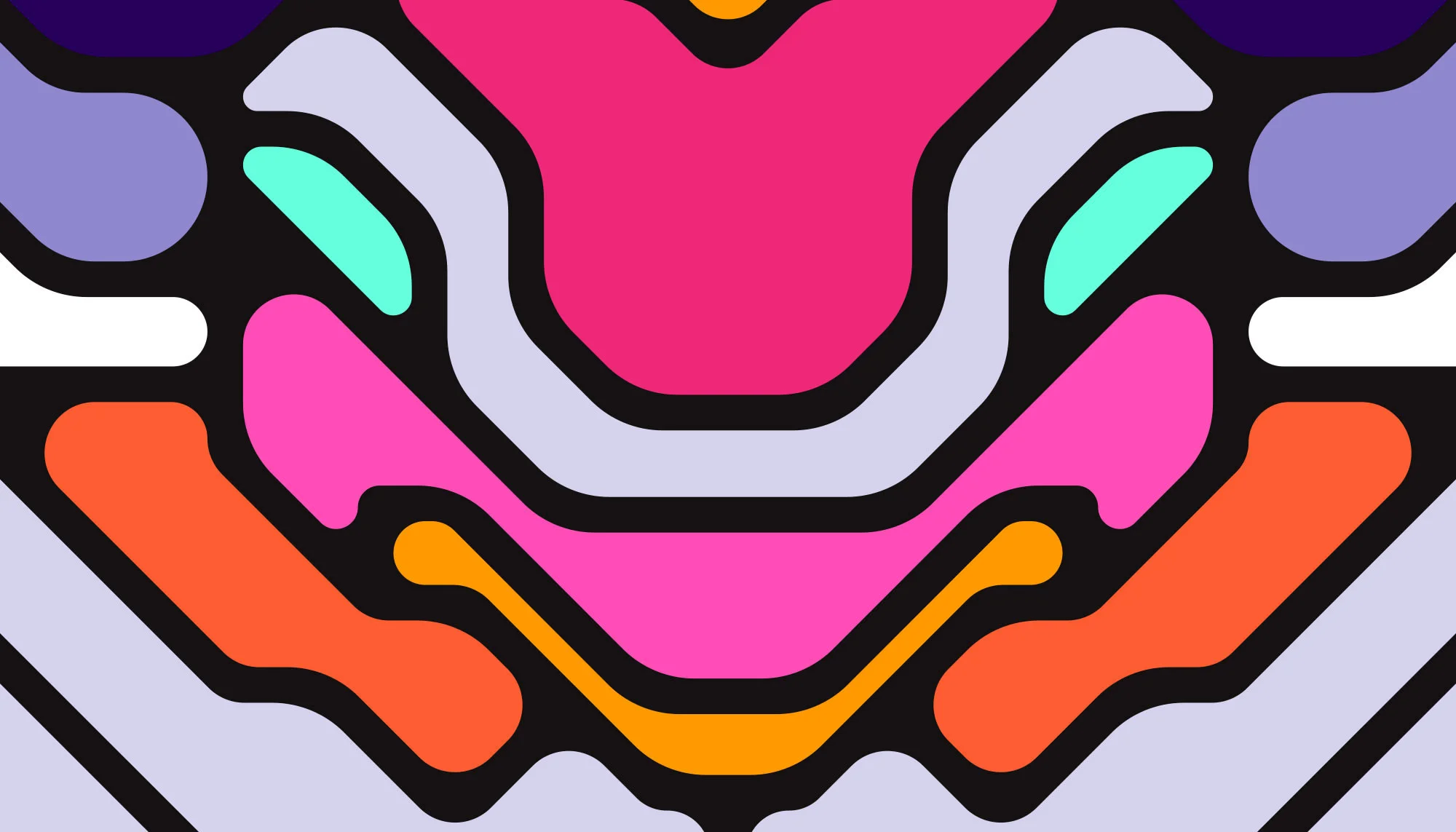 Kickstarter LED light up graphic mask design - Wildcat vector illustration by Singapore based brand strategy and creative design consultancy, BÜRO UFHO.