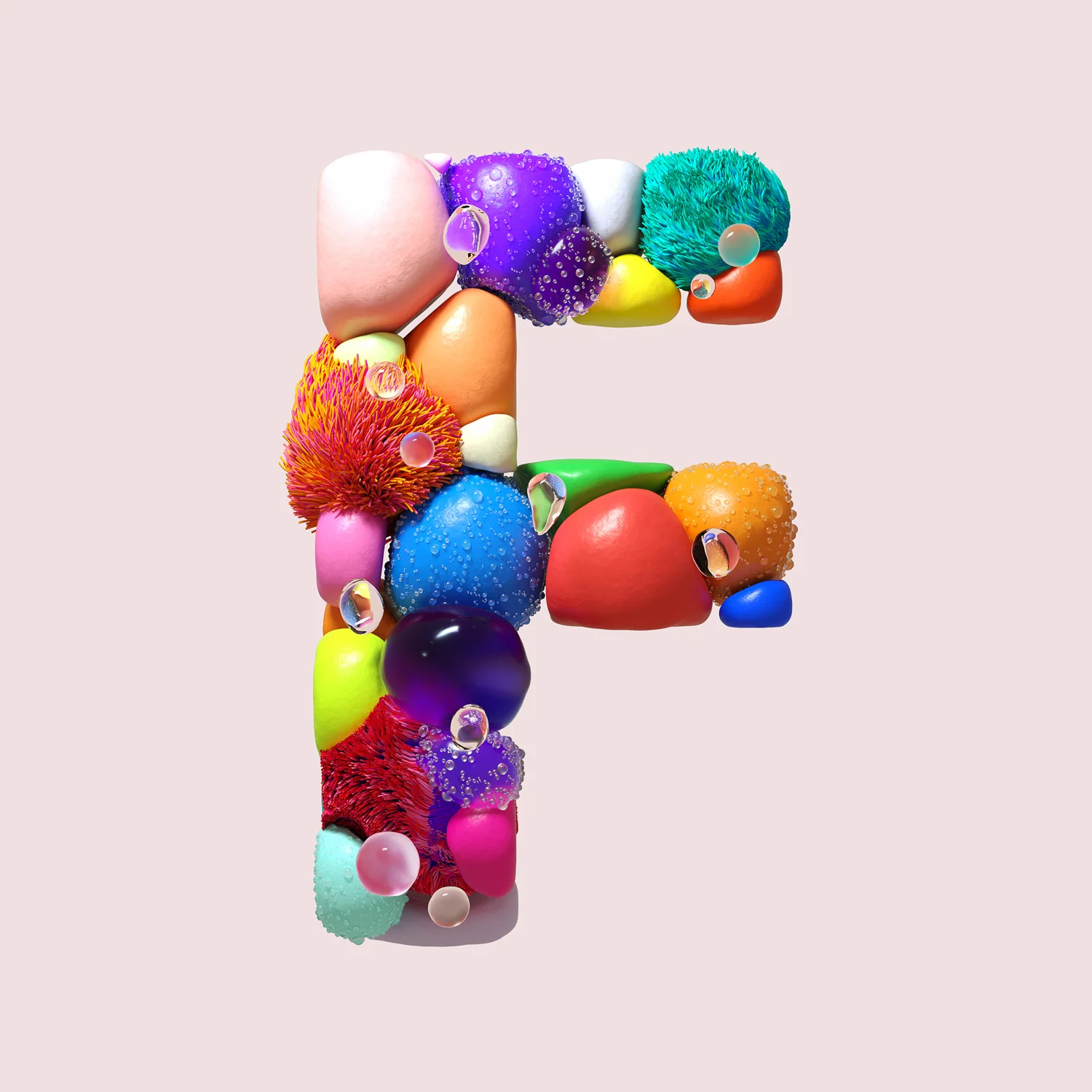 BÜRO UFHO - Fizzy Femininity artwork created for Female Magazine.