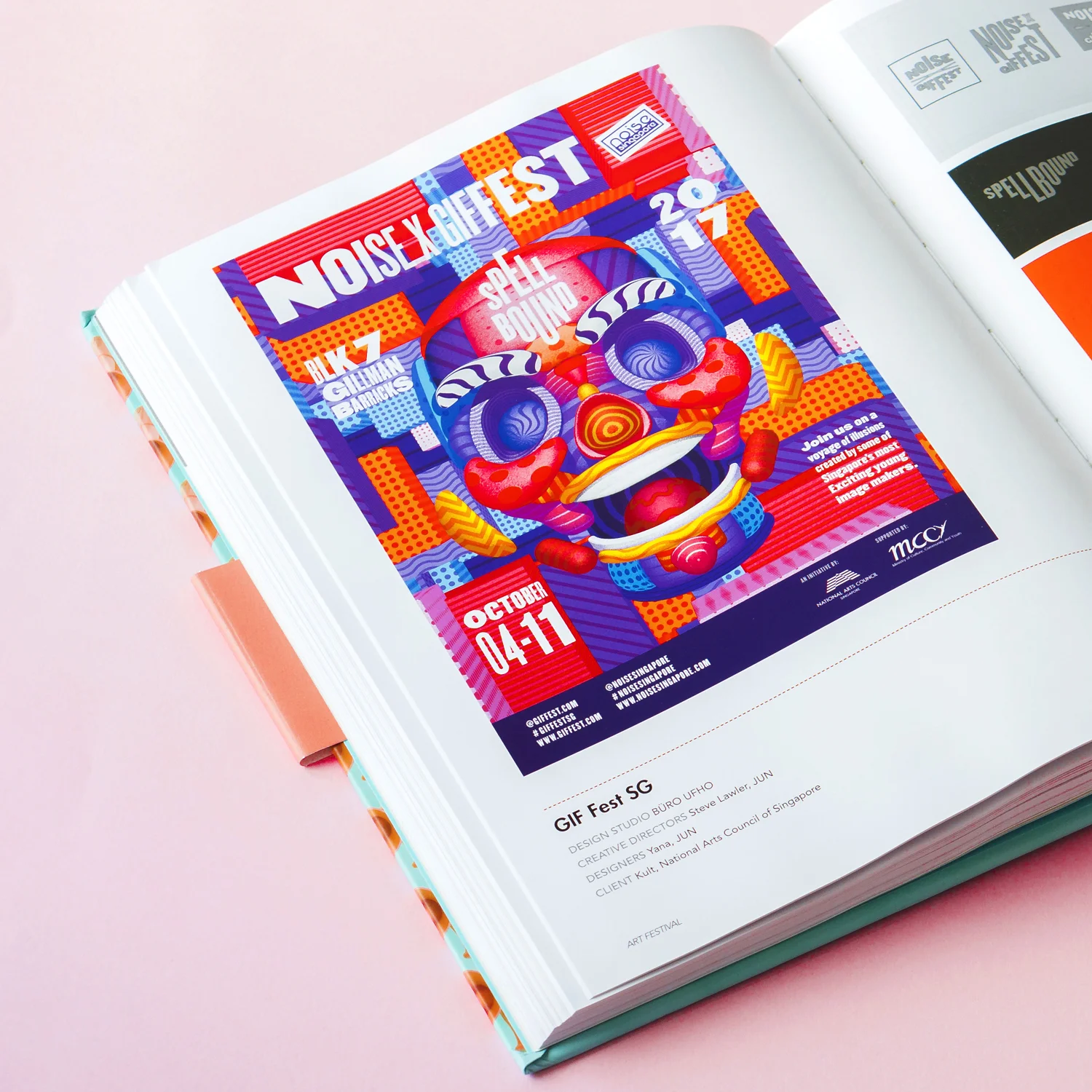 BÜRO UFHO - Our festival branding work for Neonlights festival and Gif Fest featured in Fiesta: Branding and Identity Design.