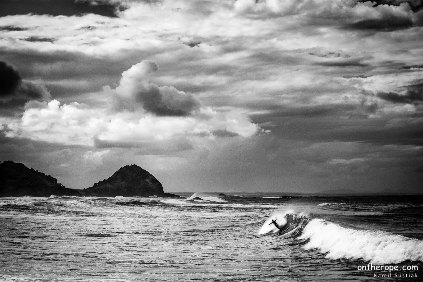 Stormy Surfing