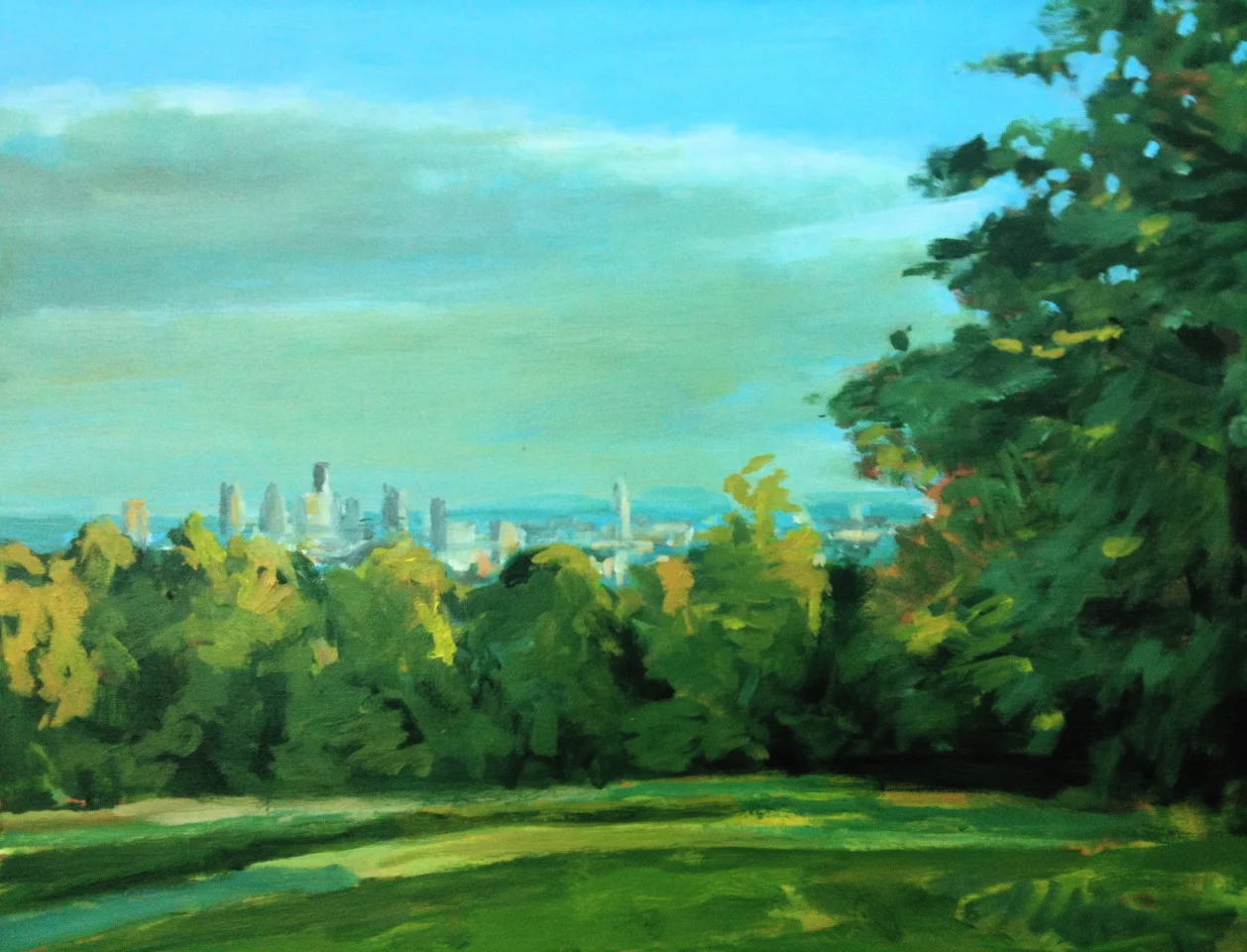 The City from Kenwood, 2010