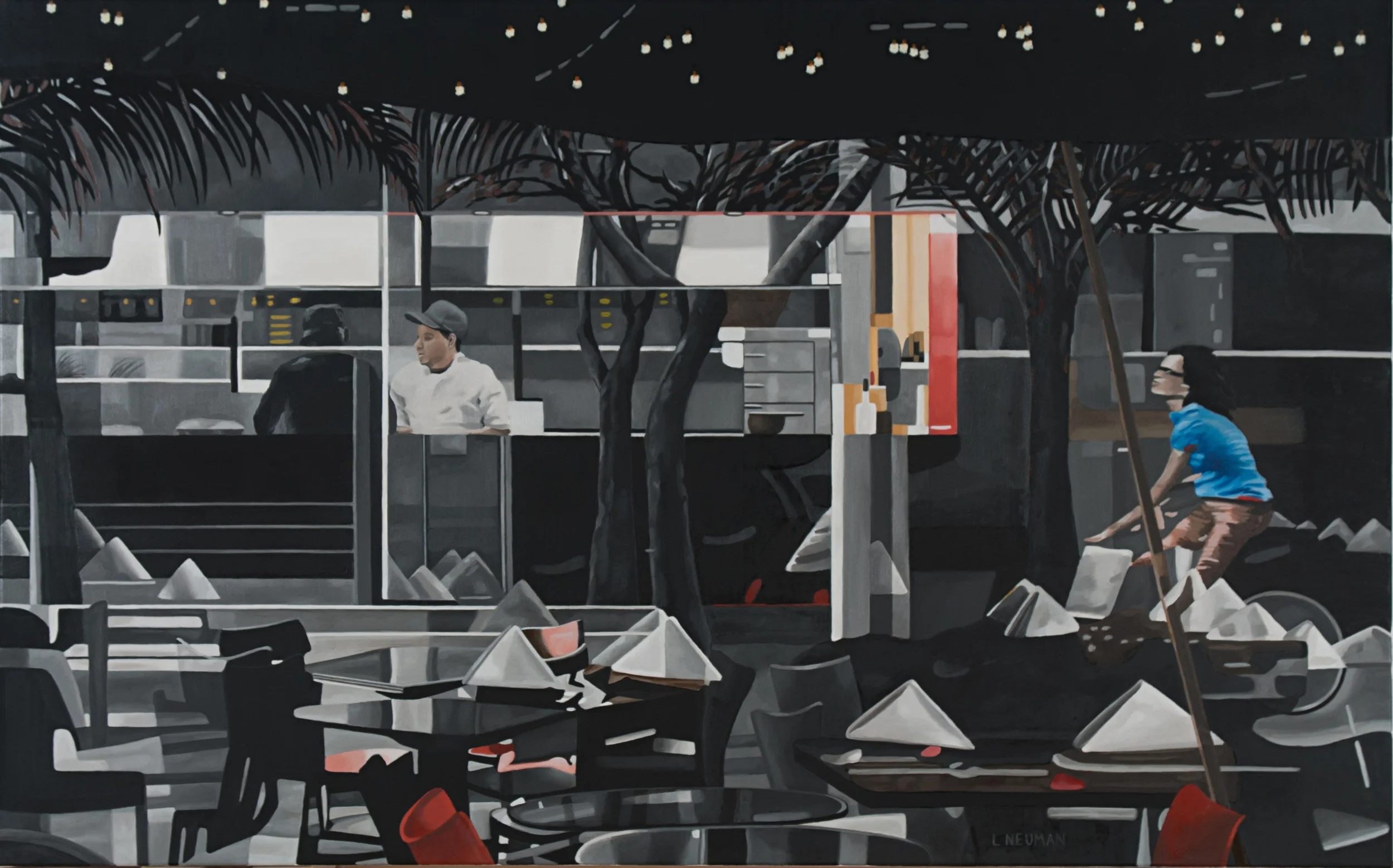 Through and Through, Oil on Canvas, 30 x 48 in.