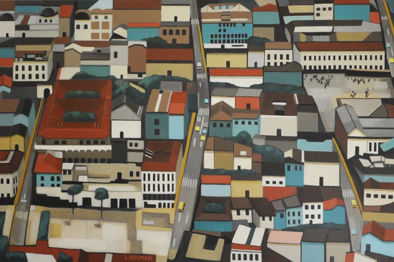 Quito, Oil on Canvas, 24 x 36 in.