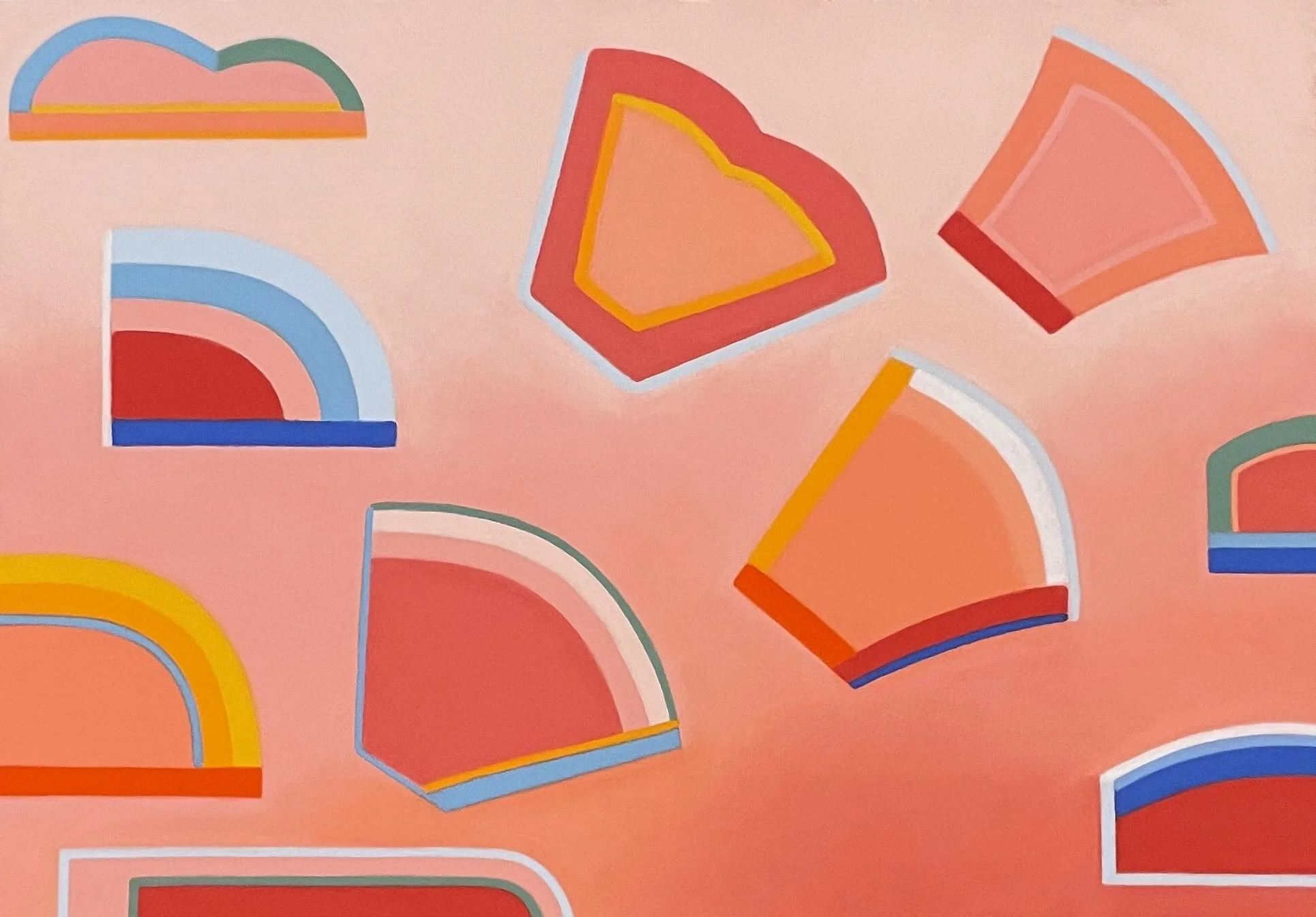 Schema Rose, Pastel on Paper, 18.5 x 26.5 in.