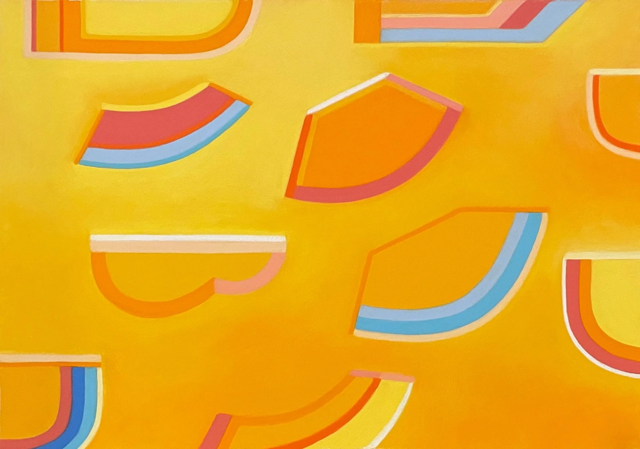 Schema Rose, Pastel on Paper, 18.5 x 26.5 in.