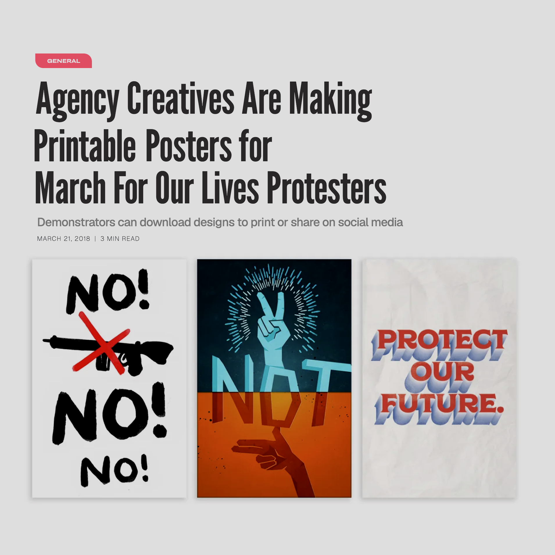 Signs For Our Lives