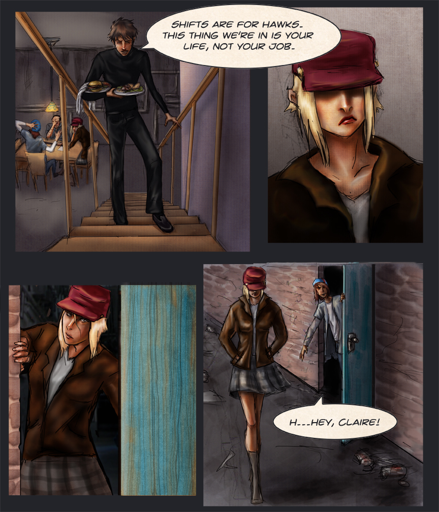 After-comic Webcomic science fiction post apocalypse Chapter 1 page 5