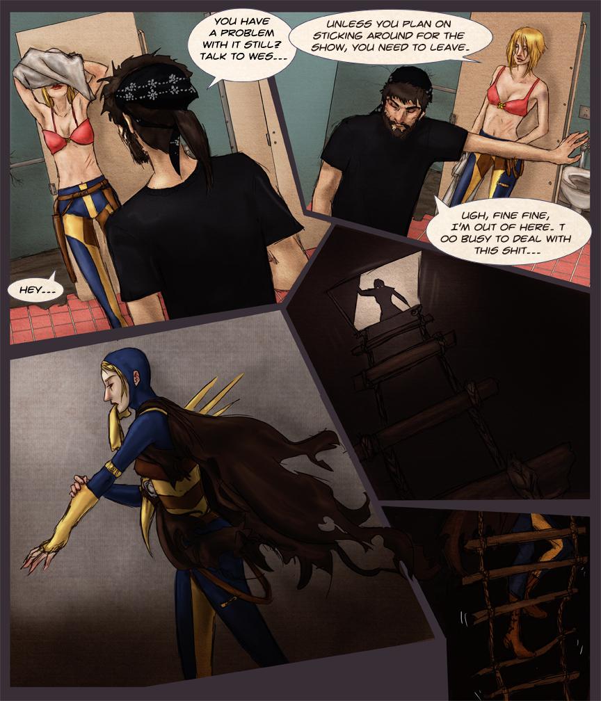 After-comic Webcomic comics webserries science fiction post apocalypse Chapter 1 page 13