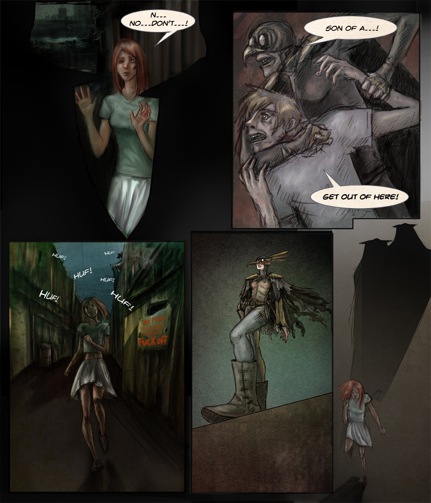 After-comic Webcomic comics webserries science fiction post apocalypse Chapter 1 page 19