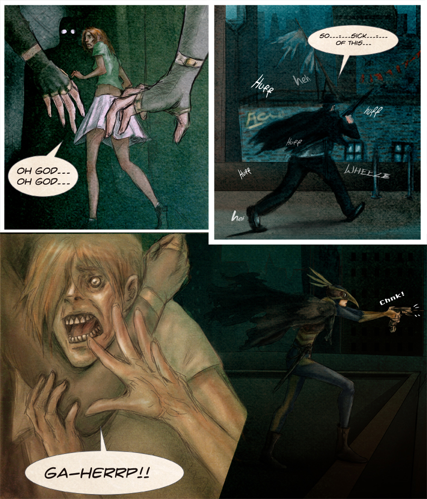 After-comic Webcomic comics webserries science fiction post apocalypse Chapter 1 page 20