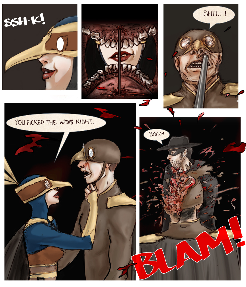 After-comic Webcomic comics webserries science fiction post apocalypse Chapter 1 page 27